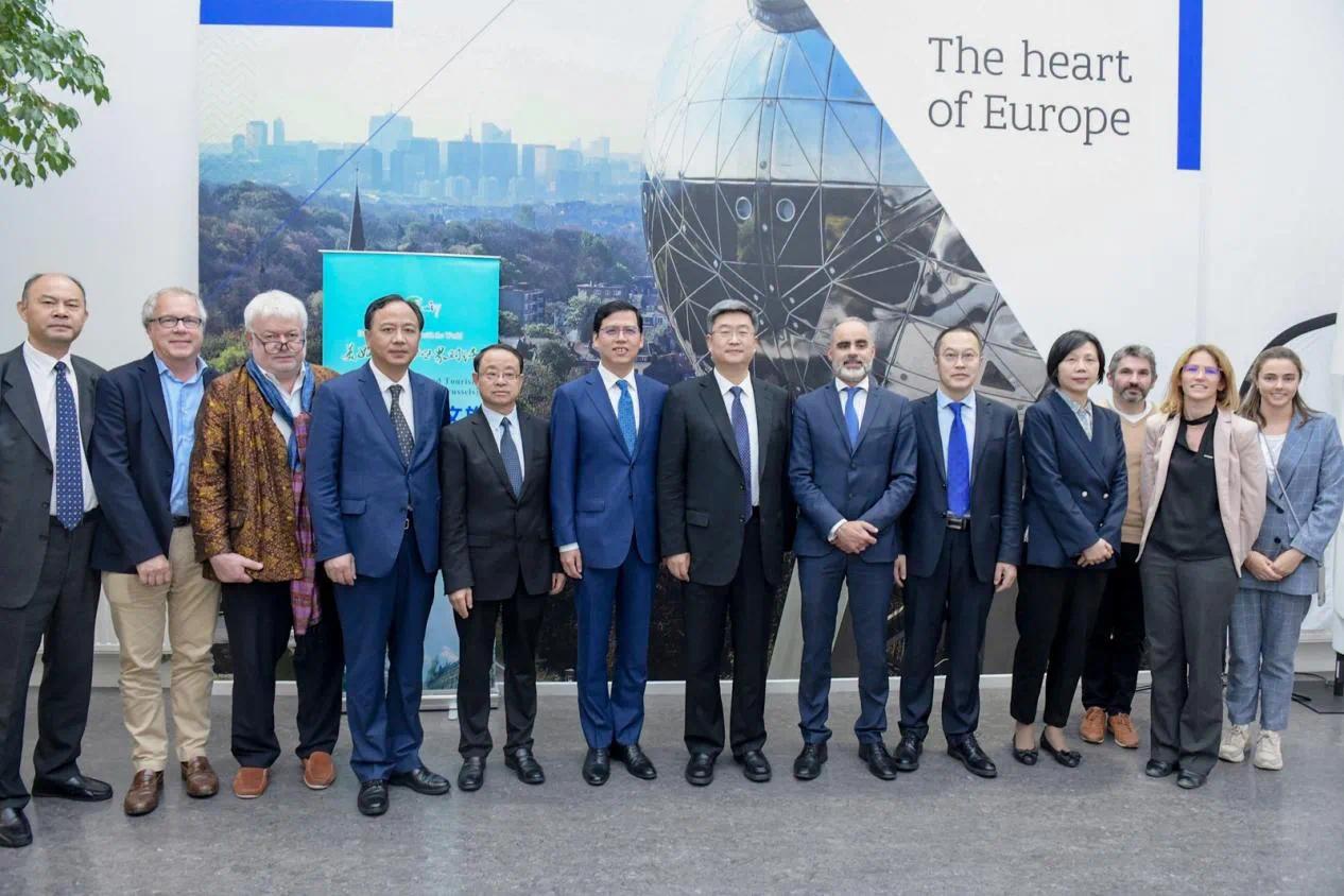 z6尊龙·中国网站：安徽文旅推介活动在比利时布鲁塞尔举行(图1)