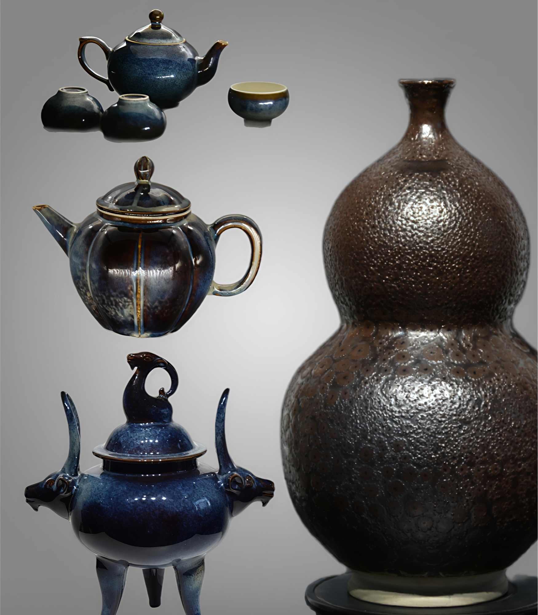 张维亮从艺三十年陶瓷制作传承创新座谈会在山西平定召开(图3)